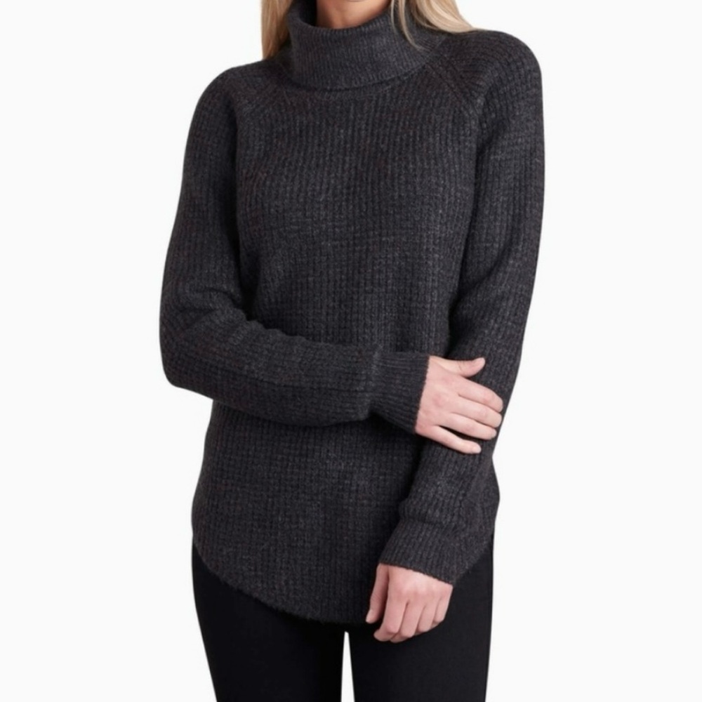 Kuhl Charcoal Turtleneck Sweater